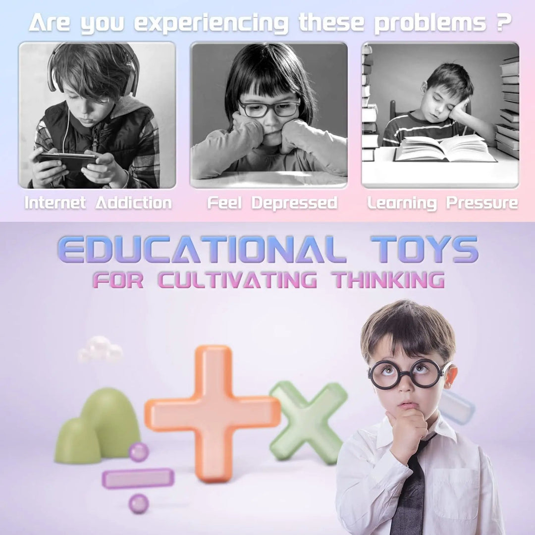 Six-Sided Rotating Bean Fidget Toy for Calm, Busy Hands