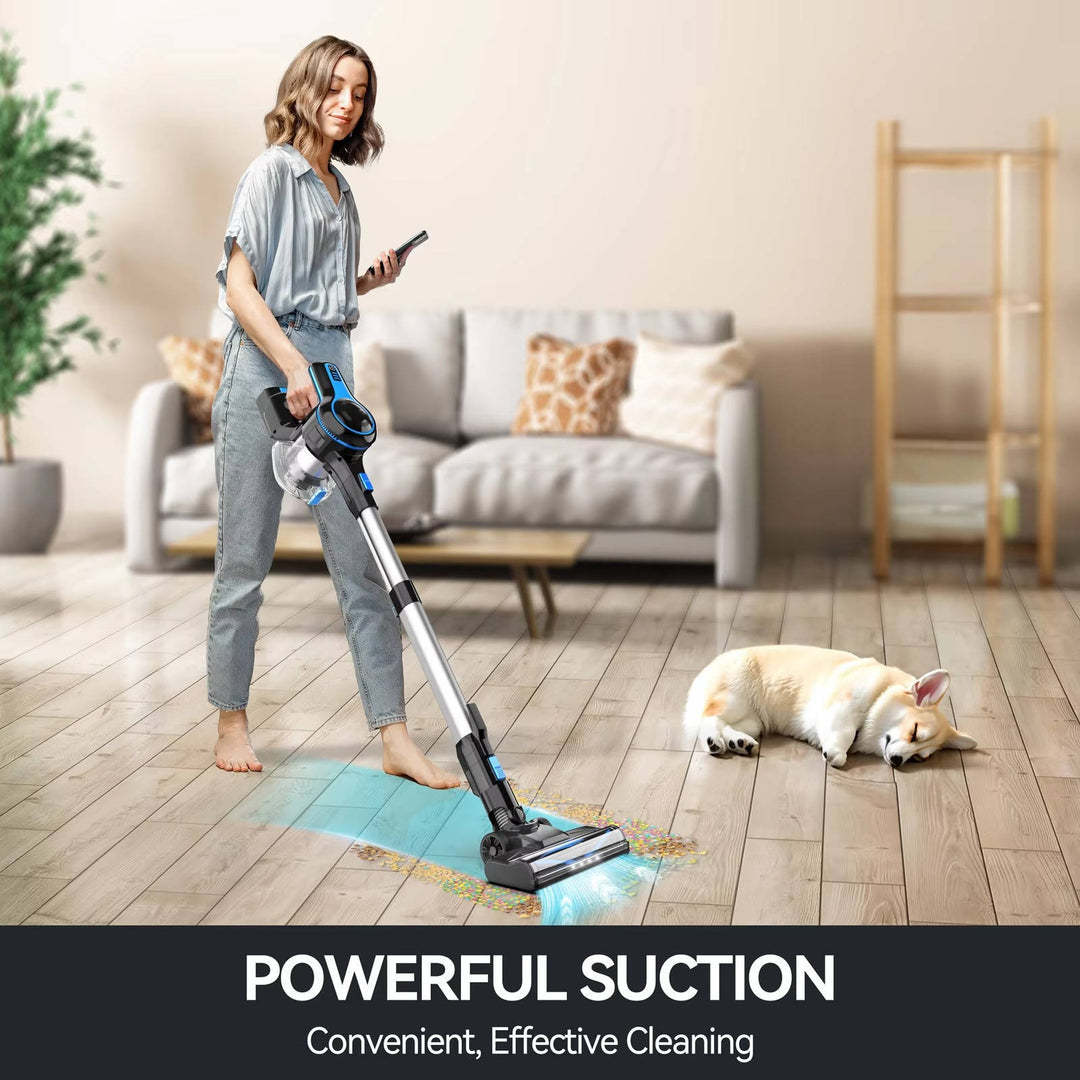 Lightweight Cordless Vacuum Cleaner with 5-Layer Filtration