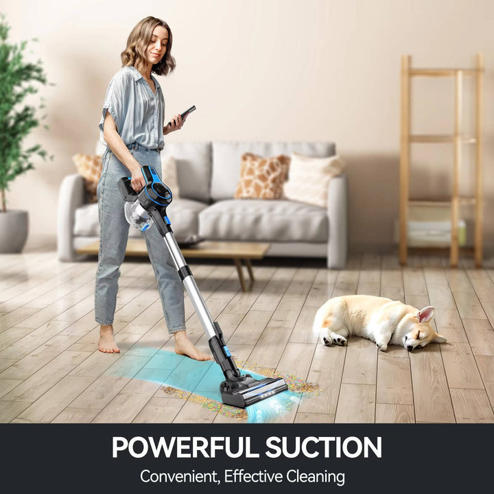 Lightweight Cordless Vacuum Cleaner with 5-Layer Filtration