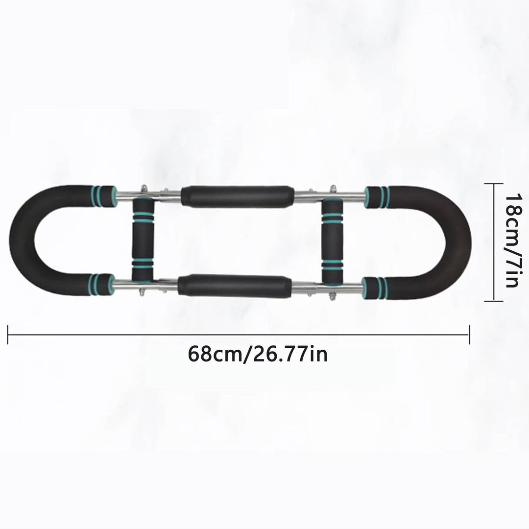 Adjustable Chest Expander Arm Trainer with Four Springs