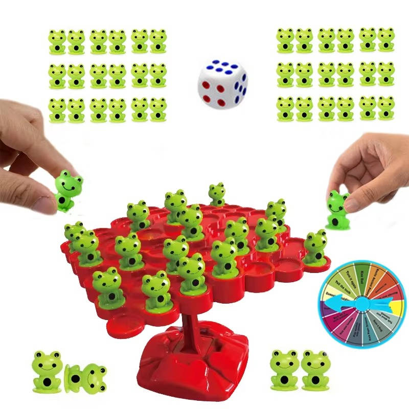 Frog Balance Maths Game for Kids – Counting &amp; Stacking Fun