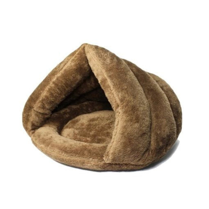 Harwelton™ Self-Warming Cat Bed with Soft Faux Fur and Non-Slip Base