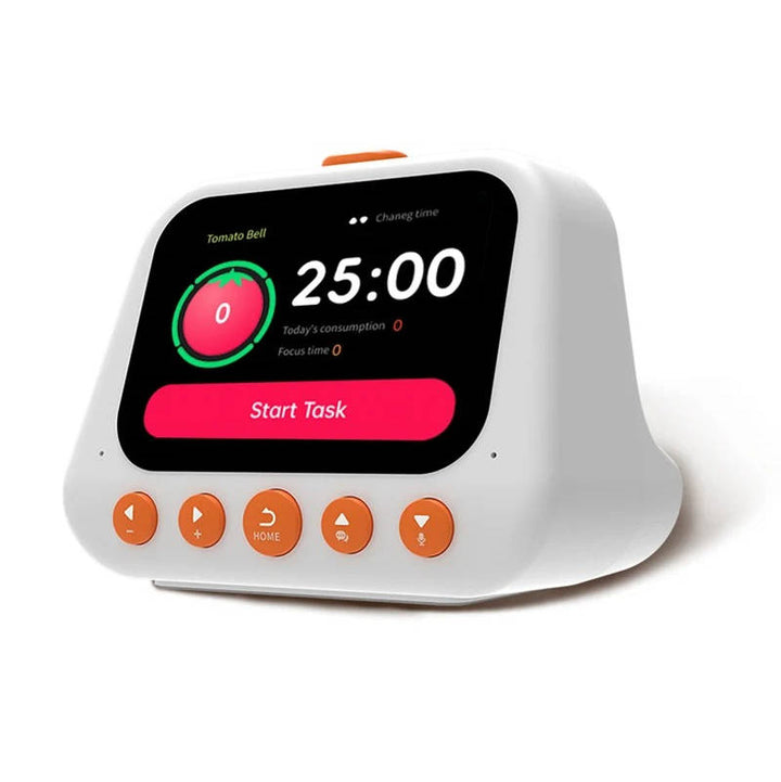 Harwelton™ AI Talking Alarm Clock for Kids with Sleep Sounds and Study Timer