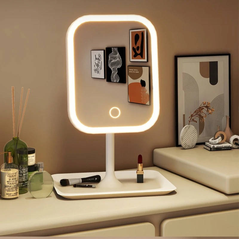 Harwelton™ Travel Makeup Mirror with Lights and Three Colour Modes