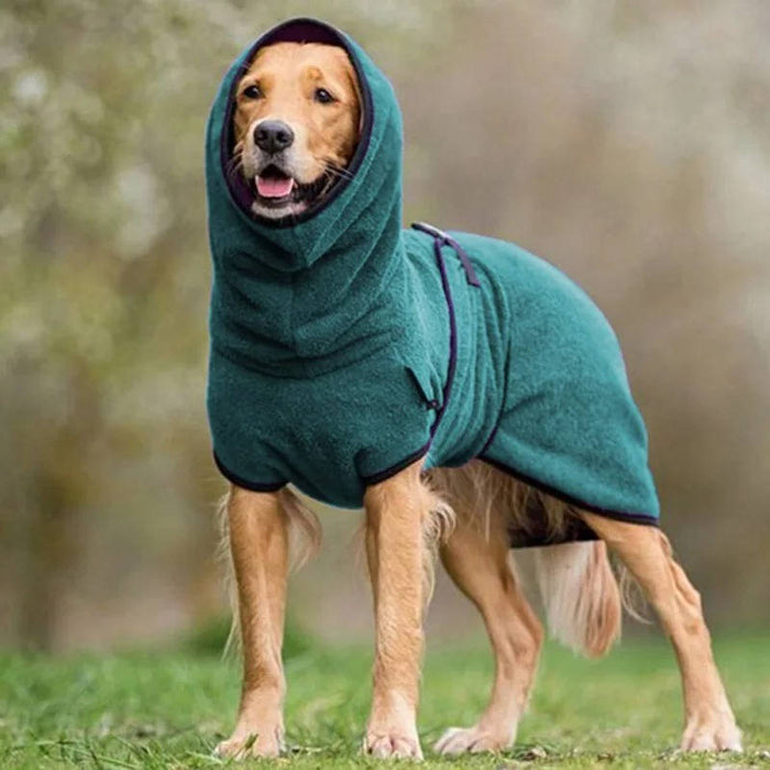 Harwelton™ Waterproof Winter Dog Coat with Reflective Strips and Harness Hole