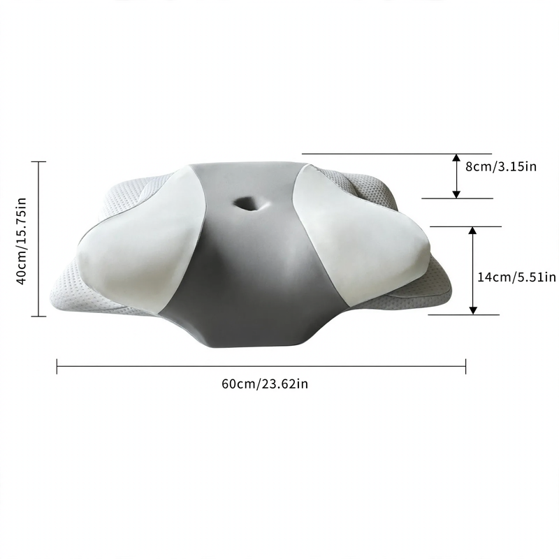 Butterfly Memory Foam Neck Pillow for Restful Sleep