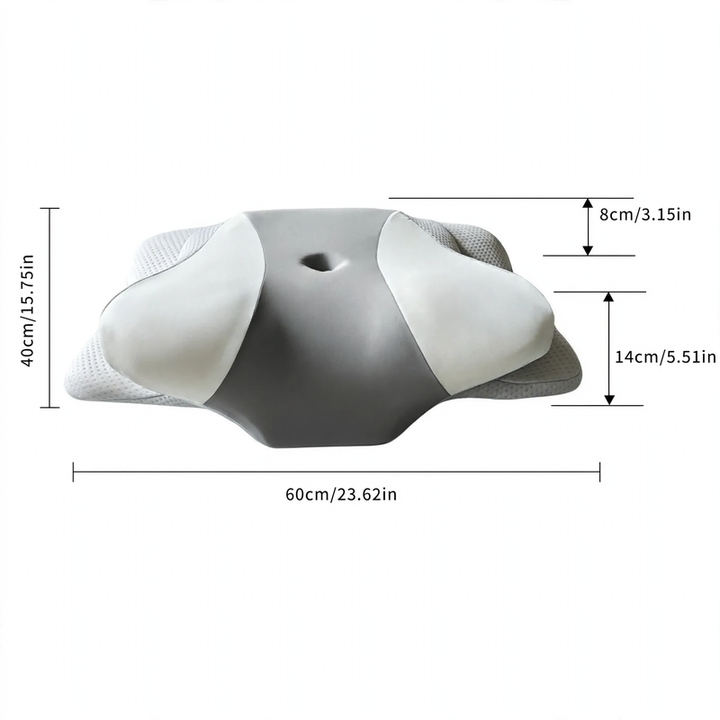 Butterfly Memory Foam Neck Pillow for Restful Sleep