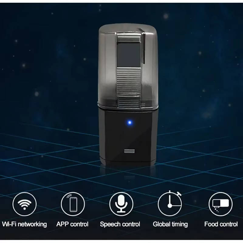 Smart Wi-Fi Fish Feeder with App and Voice Control