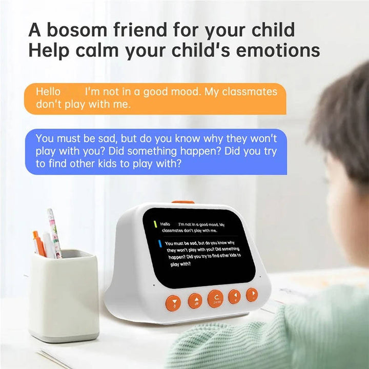 Harwelton™ AI Talking Alarm Clock for Kids with Sleep Sounds and Study Timer