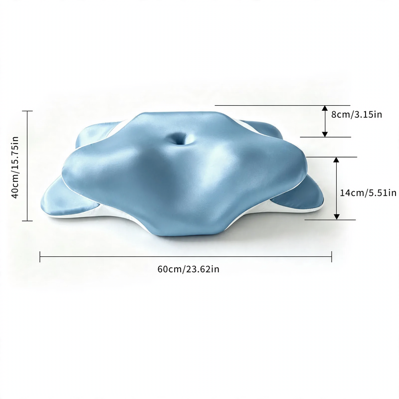 Butterfly Memory Foam Neck Pillow for Restful Sleep