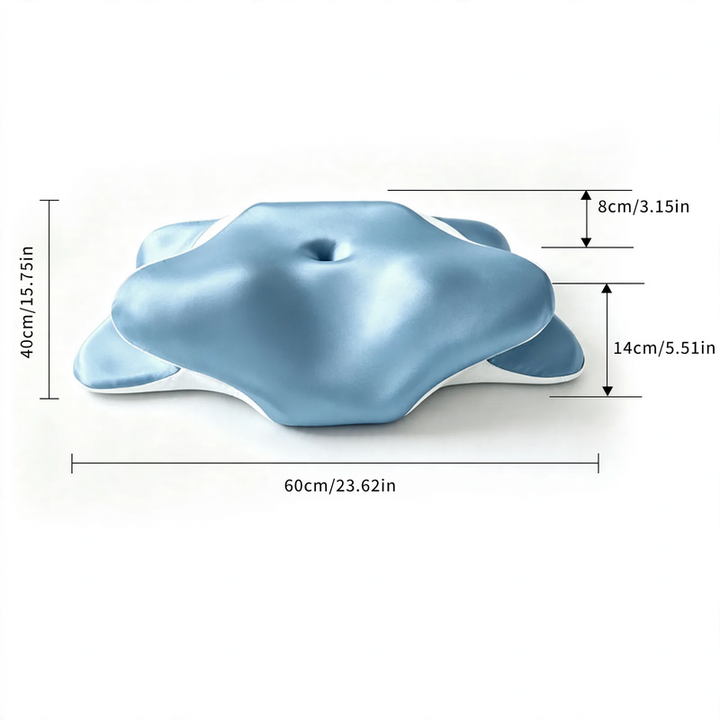 Butterfly Memory Foam Neck Pillow for Restful Sleep