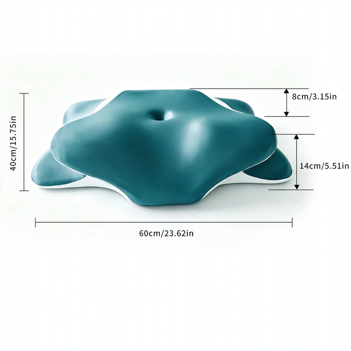 Butterfly Memory Foam Neck Pillow for Restful Sleep