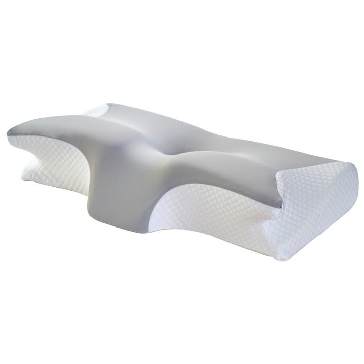 Contoured Butterfly Neck Pillow with Medium-Firm Support