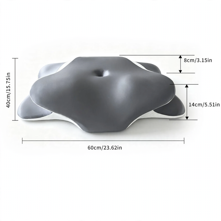 Butterfly Memory Foam Neck Pillow for Restful Sleep
