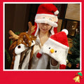Harwelton™ Plush Santa Hat with Thick Lining for Christmas Parties