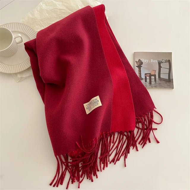 100% Wool Scarf for Men and Women – Super Soft and Warm