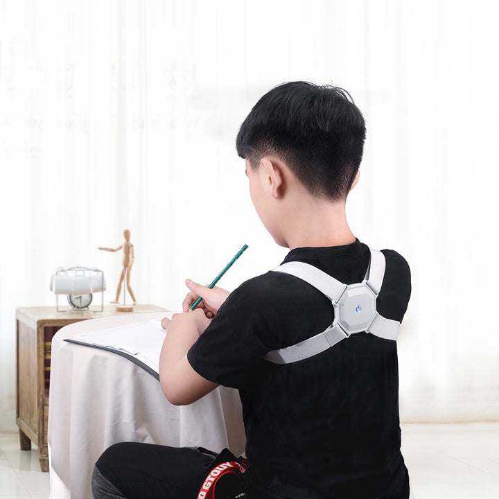 Smart posture trainer strap with sensor