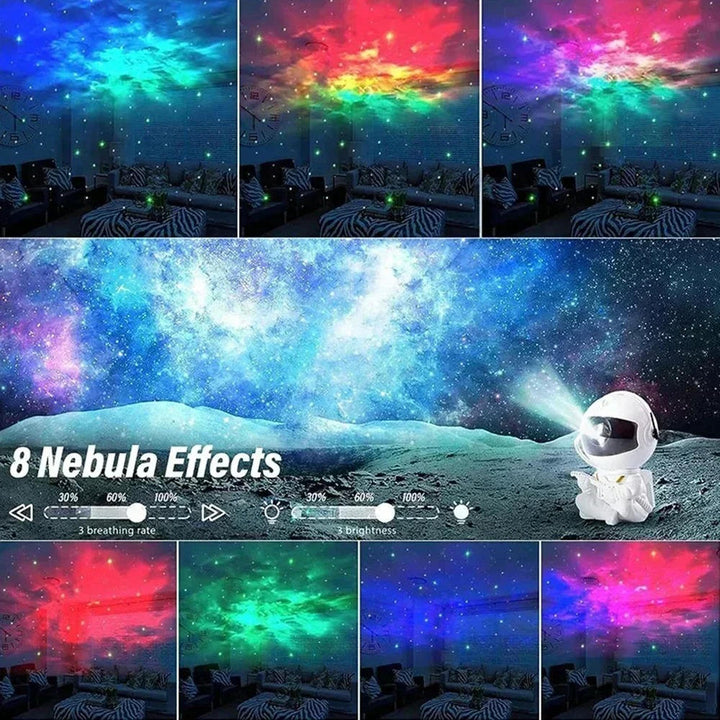 Galaxy Star Projector with Nebula, Moon Lamp and Remote