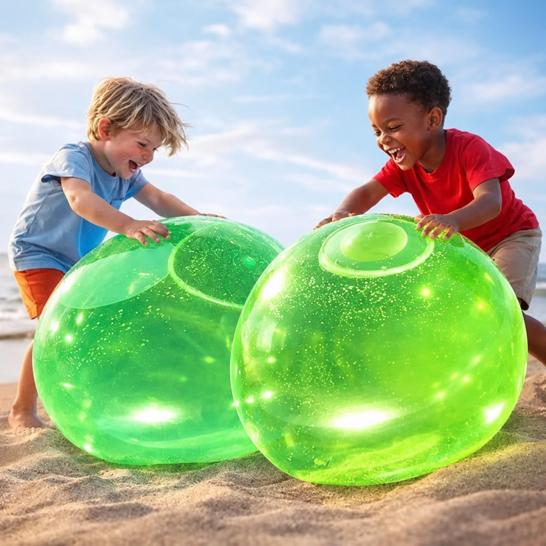 Jumbo Inflatable Play Ball for Kids – Reusable Garden Fun