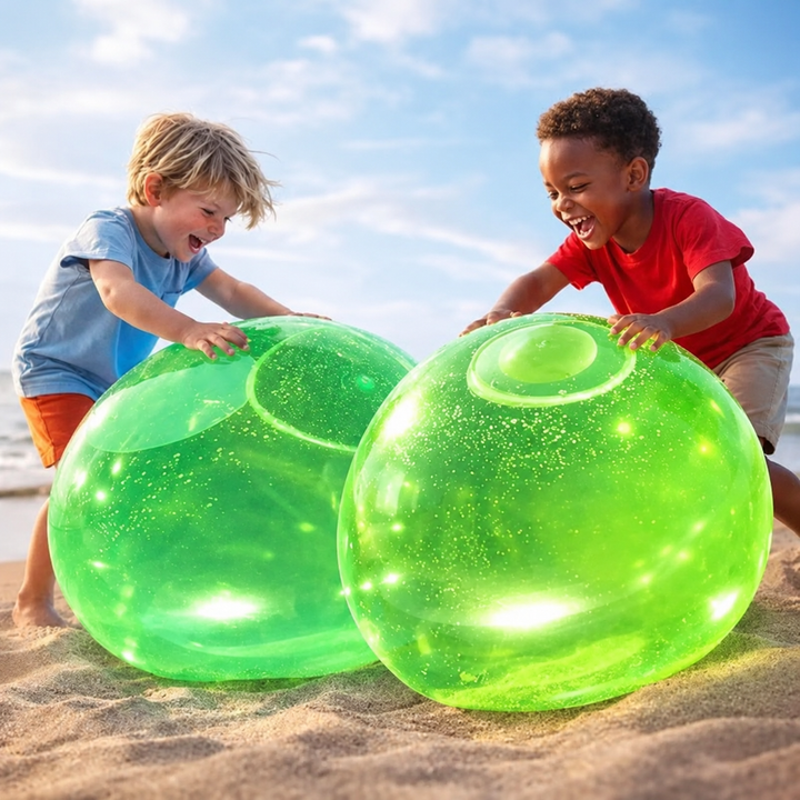 Jumbo Inflatable Play Ball for Kids – Reusable Garden Fun