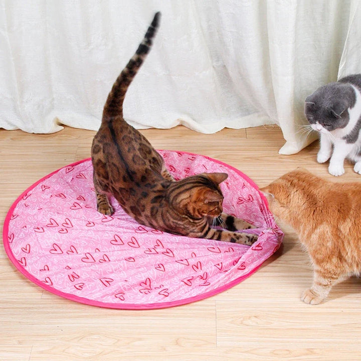 Interactive Rolling Cat Toy Ball with Smart Obstacle Sensor