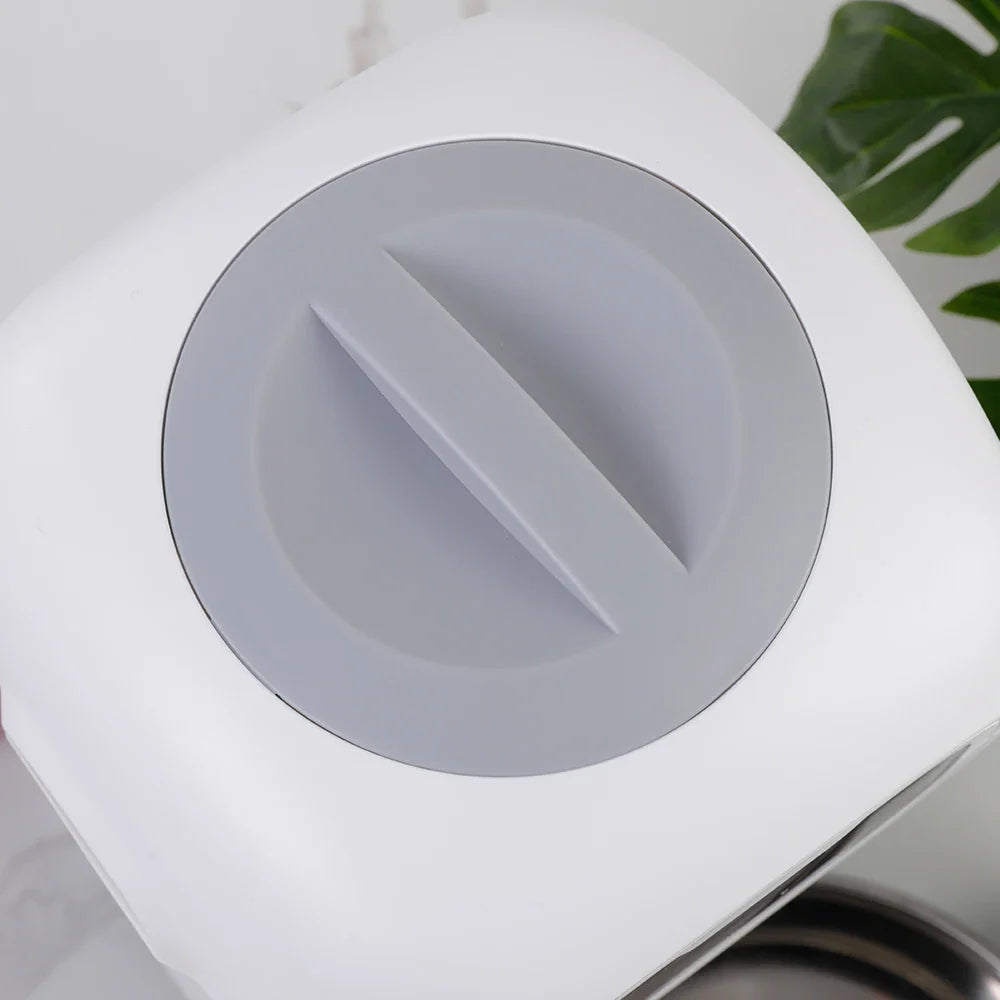 Smart Automatic Pet Feeder with Voice Recording for Cats &amp; Dogs