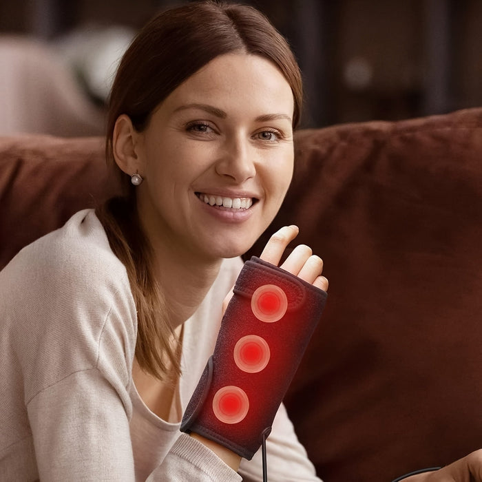 Harwelton™ Heated Wrist Brace with Adjustable Strap and Remote