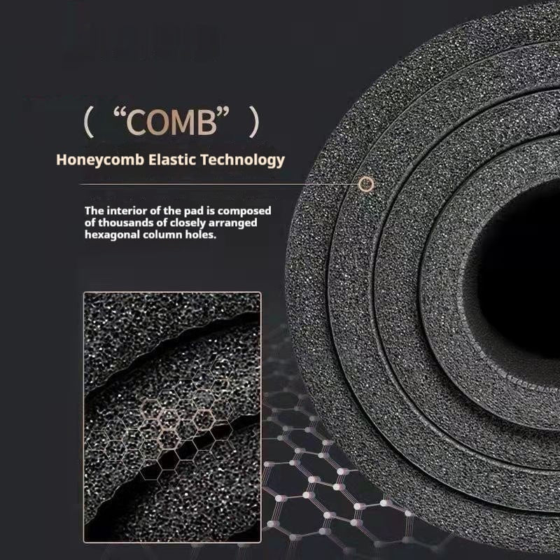Harwelton™ Thick Non-Slip Yoga and Exercise Mat with Cushioning Foam