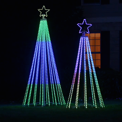Christmas Tree Light Show with 8 Modes and Memory Function