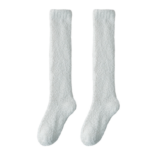 Harwelton™ Extra-Long Coral Fleece Winter Socks for Cosy Feet
