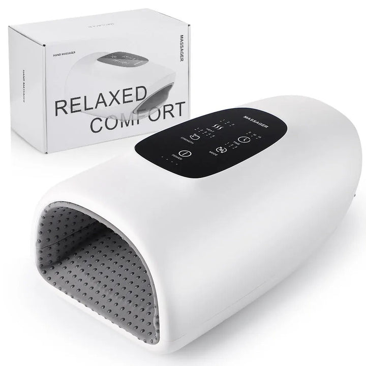 Heated Hand Massager with Airbag Compression and Touch Screen