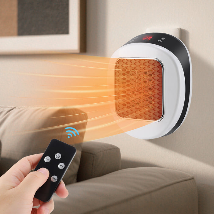 Harwelton Plug-In Socket Heater 600W with Thermostat and Remote