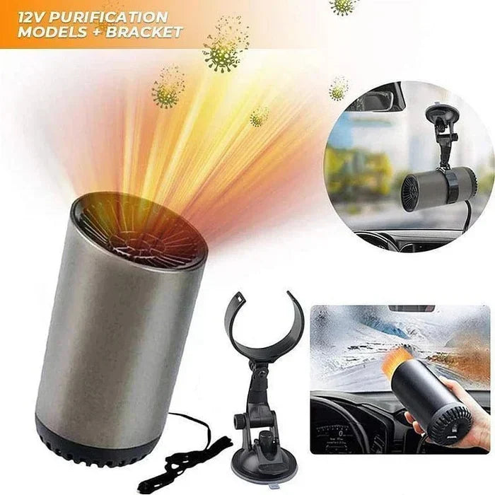Harwelton™ 12V Cup Holder Car Heater with Rotating Plug