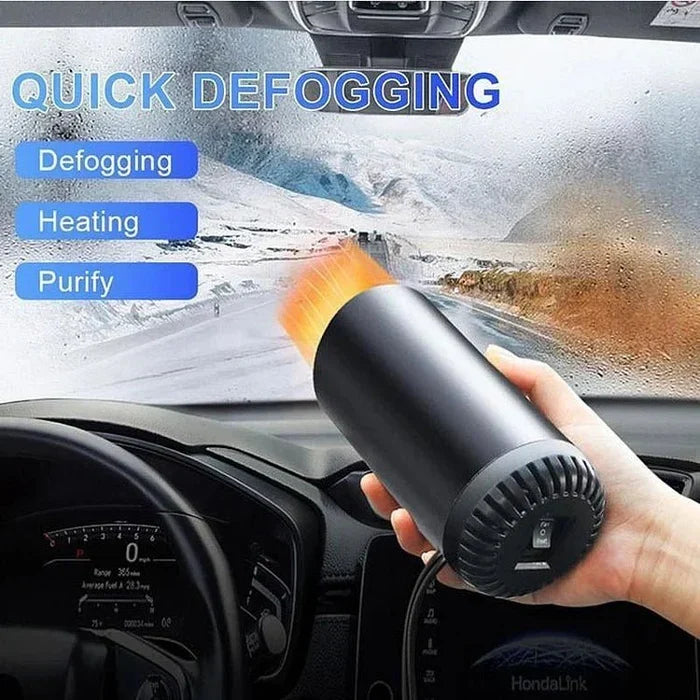 Harwelton™ 12V Cup Holder Car Heater with Rotating Plug