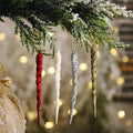 Harwelton™ Shatterproof Acrylic Icicle Christmas Tree Decorations Set