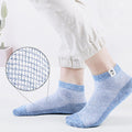 Harwelton™ Men's Breathable Cotton Business Socks with Cushioned Sole, 5 Pairs