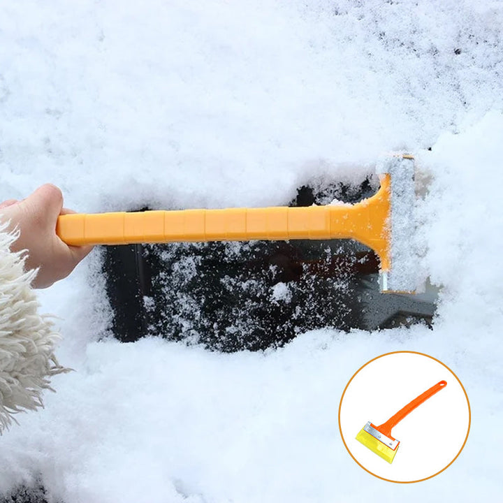 Harwelton™ Compact Snow and Ice Shovel for Car Windscreens and Driveways
