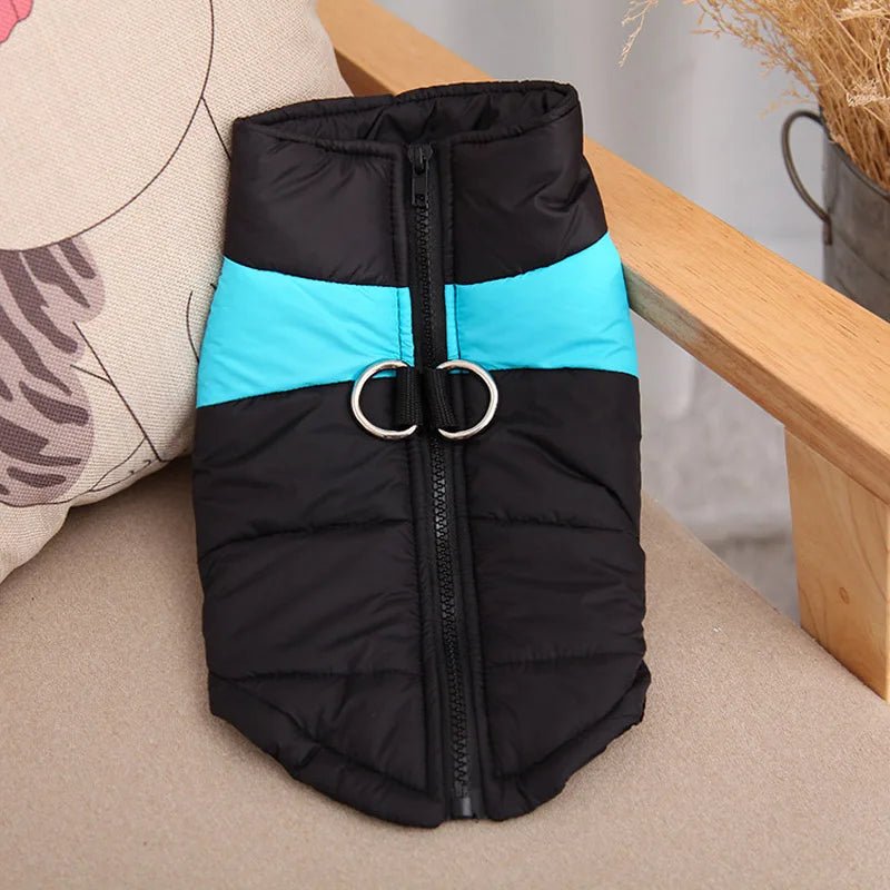 Waterproof Winter Dog Coat with D-Ring for Small to Large Dogs