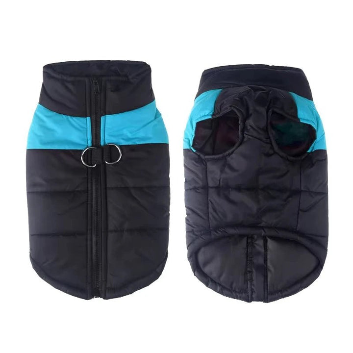 Waterproof Winter Dog Coat with D-Ring for Small to Large Dogs