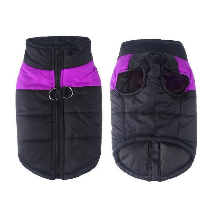 Waterproof Winter Dog Coat with D-Ring for Small to Large Dogs
