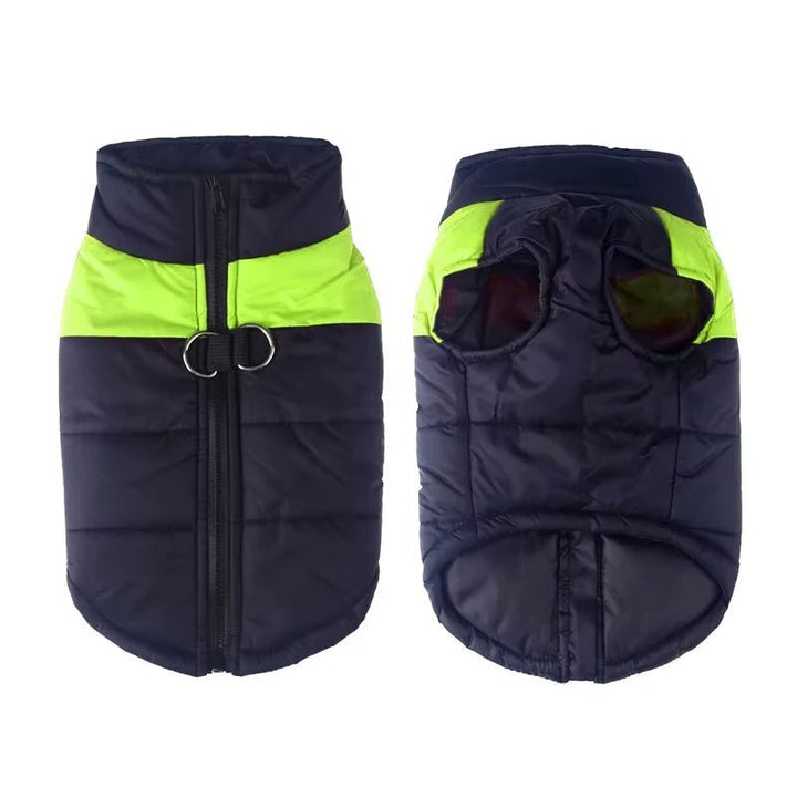 Waterproof Winter Dog Coat with D-Ring for Small to Large Dogs