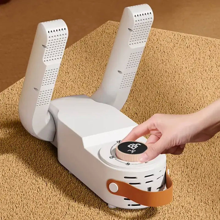 Quick and Gentle Shoe and Glove Dryer for Wet Winter Days