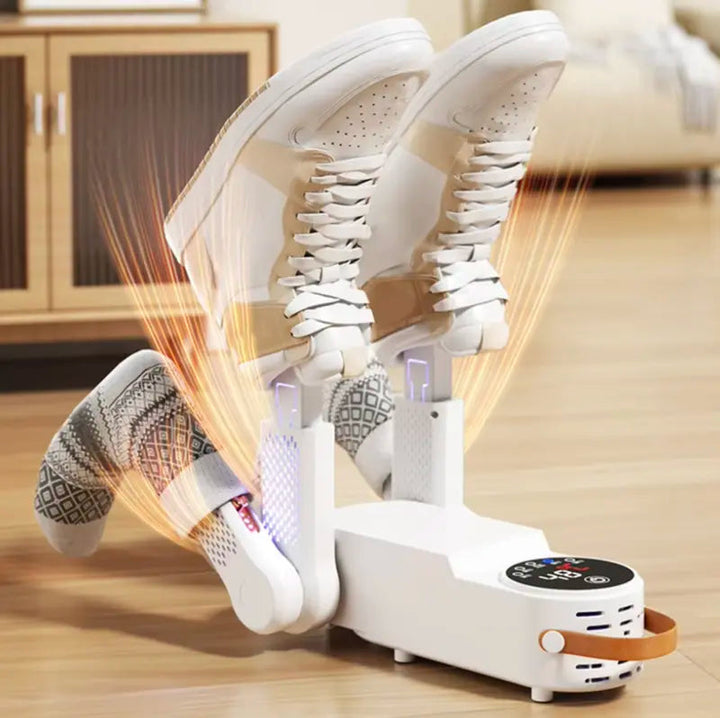 Quick and Gentle Shoe and Glove Dryer for Wet Winter Days