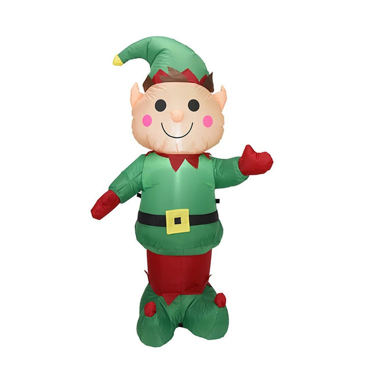 Inflatable Christmas Figure with LED Lights, 1.5 m Tall