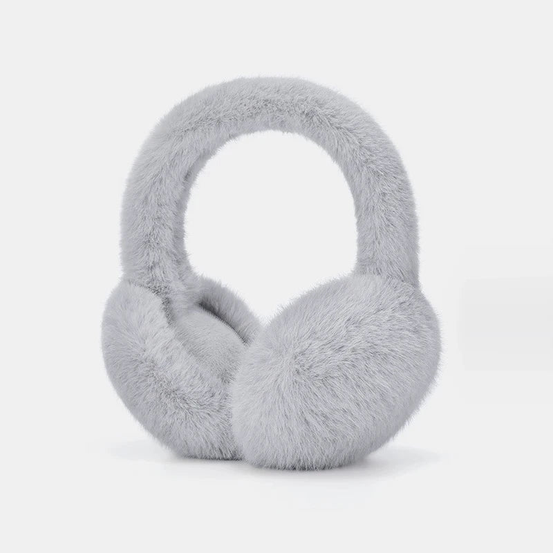 Luxury Plush Earmuffs – Soft Foldable Winter Ear Warmers