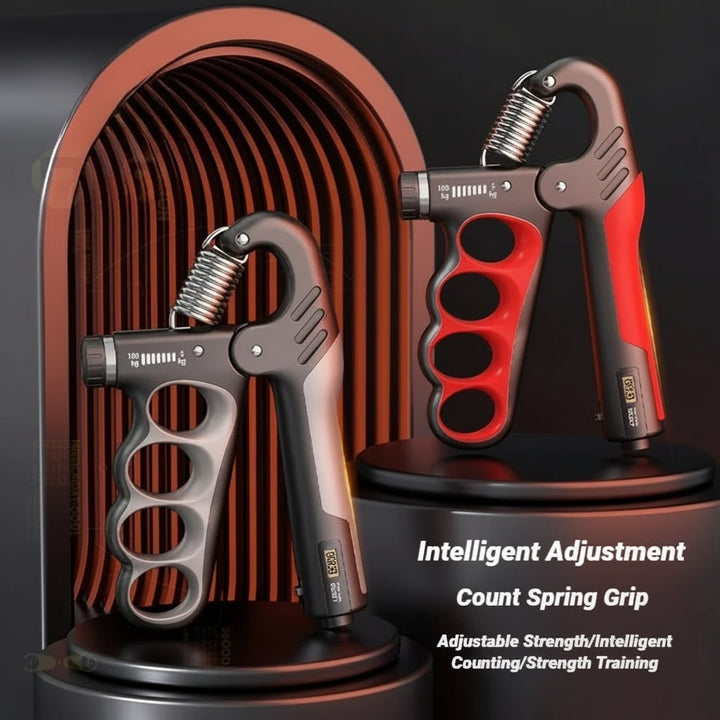 Adjustable Hand Grip Strengthener with Digital Rep Counter