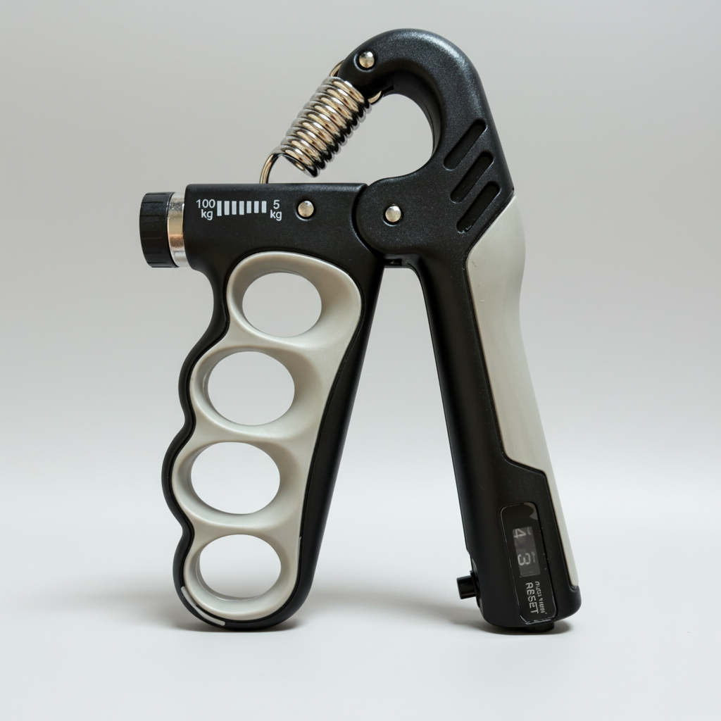 Adjustable Hand Grip Strengthener with Digital Rep Counter