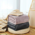 Harwelton™ Plush Fleece USB Heated Blanket with Button Control