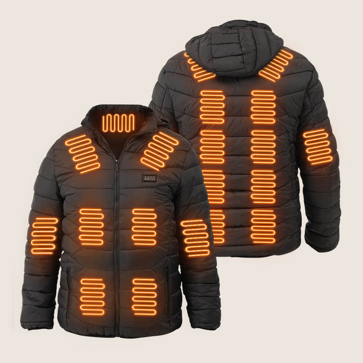 Harwelton™ Heated Puffer Jacket with 3 Heat Levels for Winter