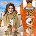 Harwelton™ Heated Fleece Scarf with USB Power and 3 Heat Settings